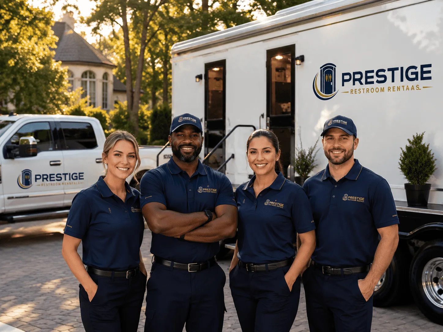 Trusted Luxury Portable Restrooms company in Courtland, MN